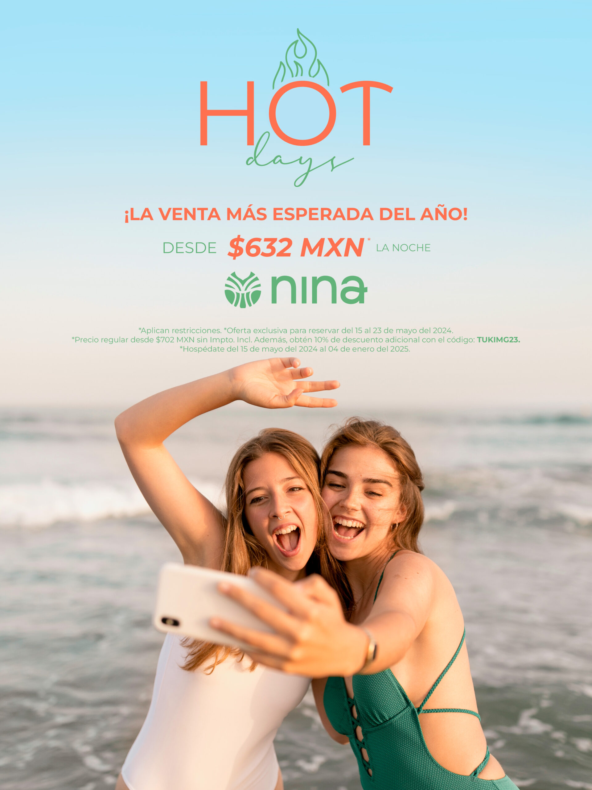 Hot Sale Nina Hotel Playa Del Carmen Portada Web Mobile